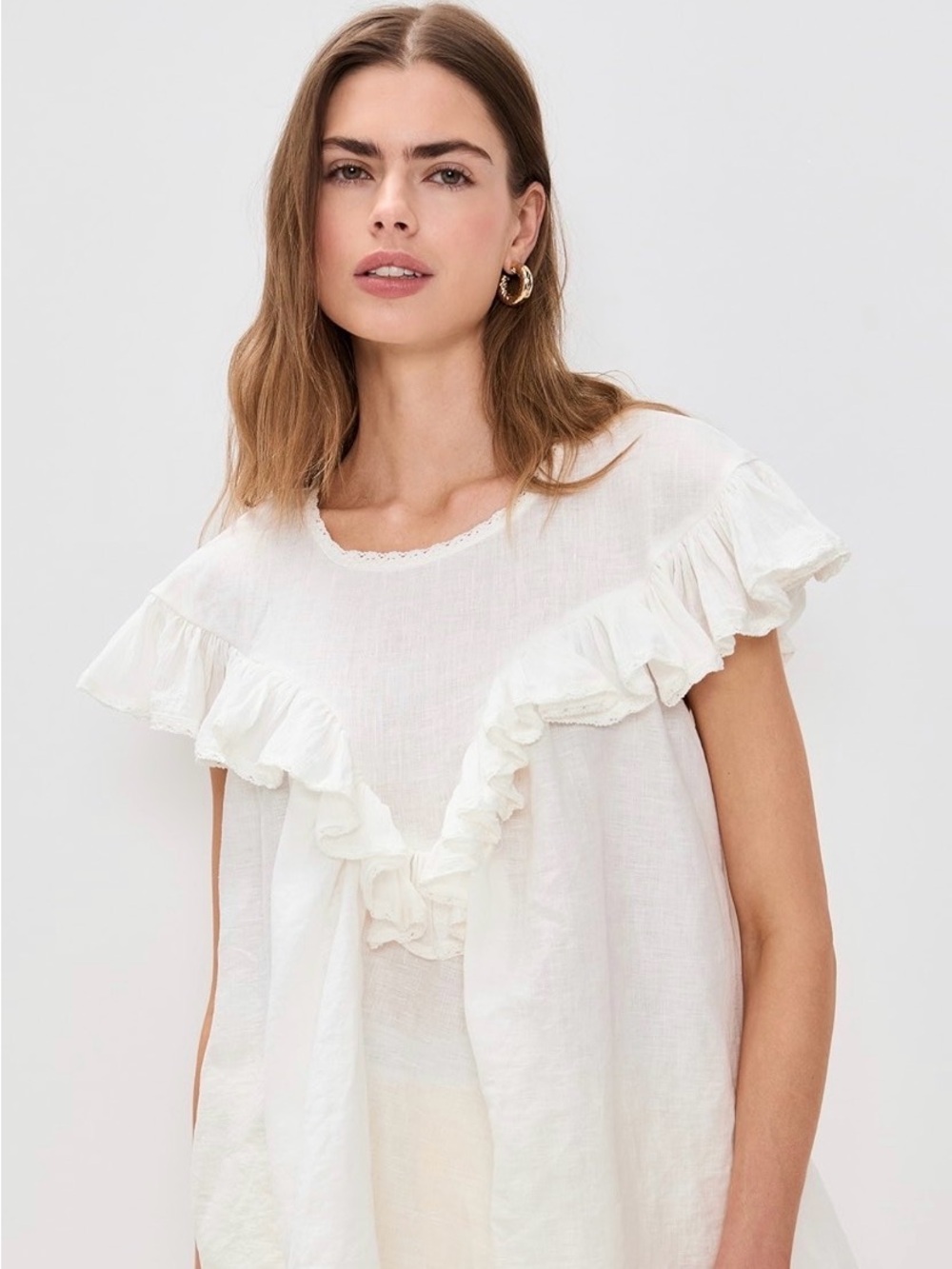 VRG GRL viola linen tunic